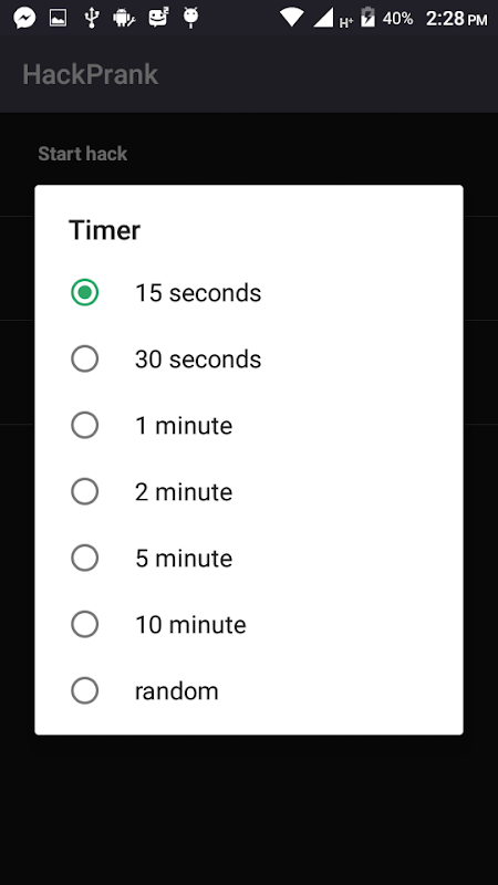 ดาวน์โหลด phone hack simulator prank APK สำหรับ Android