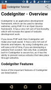 Learn CodeIgniter screenshot 1