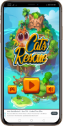 Block Puzzle Jewel : Cats Rescue screenshot 0