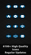 Delight Blue Icons screenshot 2