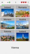 Capitali di tutti gli stati del mondo - Città Quiz screenshot 2