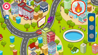 Children's Fire Truck Game - F screenshot 0