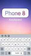Smart New Keyboard For iPhone 8 screenshot 2