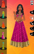 Indian Sari dress up screenshot 12