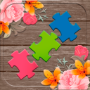 Puzzles for adults flowers Icon