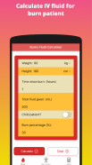Burns Fluid Calculator screenshot 3