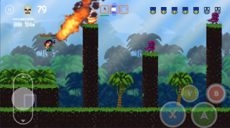 Super Pontra: Runner Corps 2D Jogo de Ação e Tiro screenshot 8