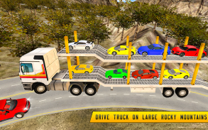 Car Carrier Cargo Truck Game screenshot 2