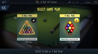 8 Ball 3D Trainer - Pool Game screenshot 4