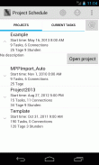 Project Schedule Free screenshot 6