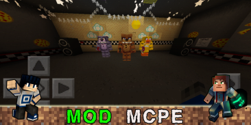 Mod fnaf Minecraft Pe screenshot 0