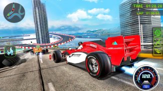 Ramp Car Games Formula Racing screenshot 2