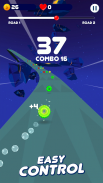 Space Road: color ball game screenshot 1