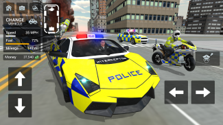 Police Car Driving Motorbike screenshot 10