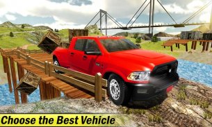 Offroad Pickup Truck Cargo Transport Truck Driver screenshot 6