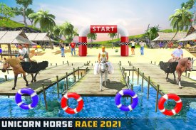 Flying Unicorn Racing 3D screenshot 5