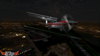 Flight Simulator Night NY Free screenshot 15