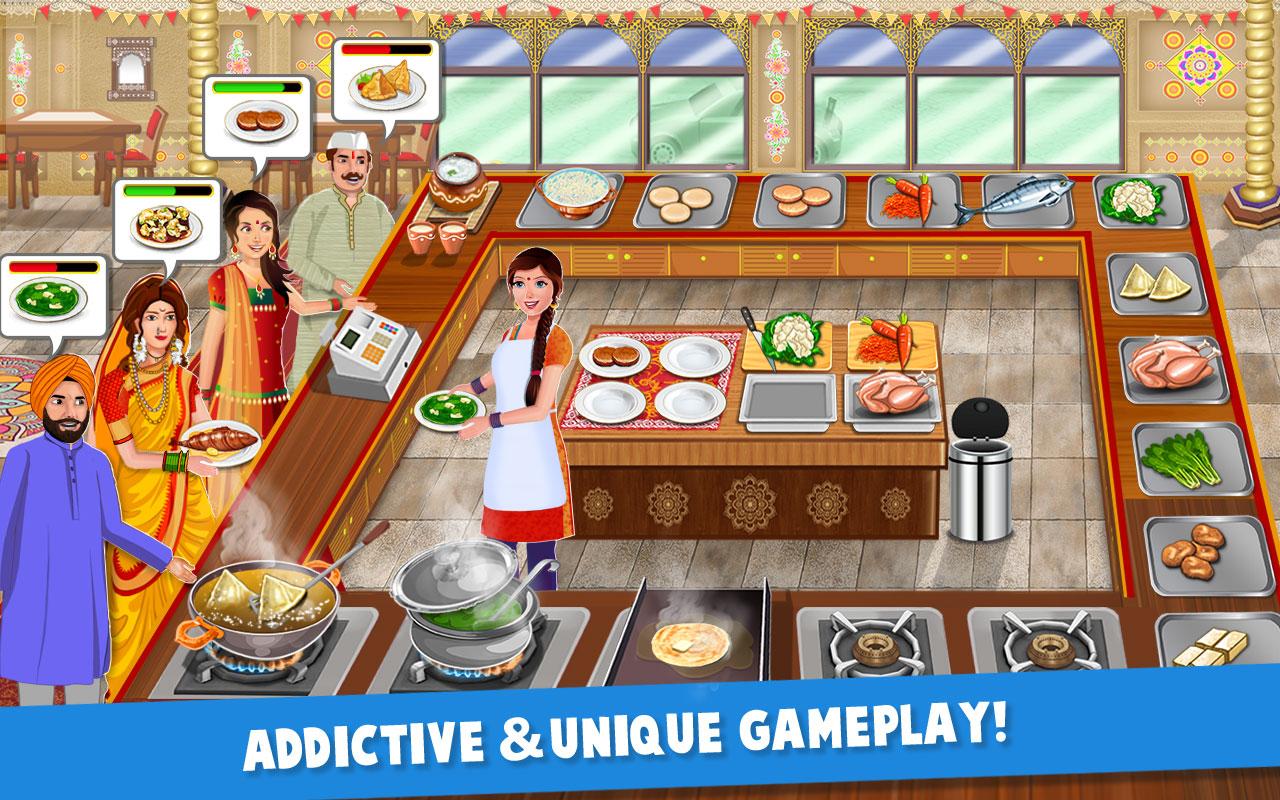 jogo de culinária indiana versão móvel andróide iOS apk baixar