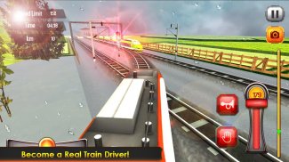 Subway Train Racing 3D 2019 screenshot 1