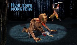 Werewolf Monster Hunter 3D: Bigfoot Hunting Games screenshot 2