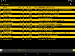 Hawkeye Basketball Schedule screenshot 4