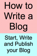 How to Write a Blog screenshot 4