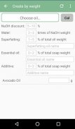 SoapCal - Soap Calculator screenshot 2