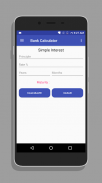 EMI, FD, RD - Bank Calculator screenshot 1