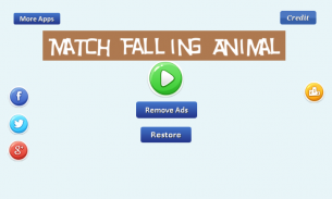 Match Falling Animal - pad screenshot 0