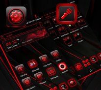 Red Black Launcher Theme screenshot 5