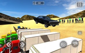 Jogos de salto carro rampa 3D screenshot 12