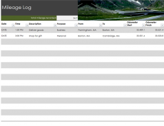 Office Log Templates screenshot 15