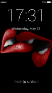 Lips Lock Screen screenshot 2