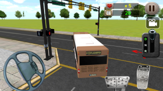 City Bus Parking Simulator 3D screenshot 1