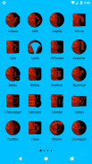 Wicked Red Orange Icon Pack v1.5 ✨Free✨ screenshot 1