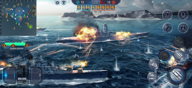 戦艦の対立 - King of Warship 10v10 screenshot 1