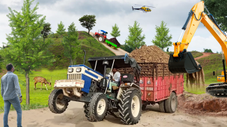 Tractor Trolley Driving Sim 23 screenshot 1