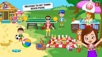 My Town : Beach Picnic  الشاطئ screenshot 0