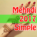 Desain Mehndi sederhana 2017