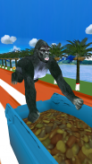 Gorilla Runner Free screenshot 3