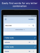 WordFinder: Unscramble words - solve anagrams screenshot 4