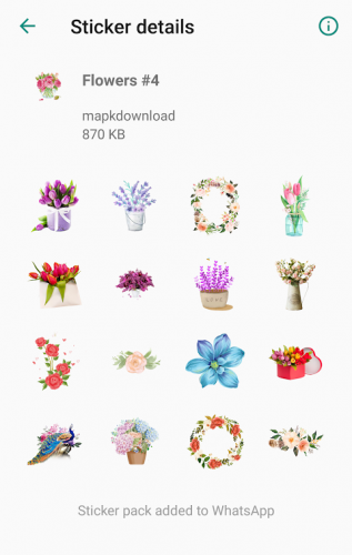 Autocollants De Fleurs Pour Whatsapp 24 06 Telecharger Apk Android Aptoide