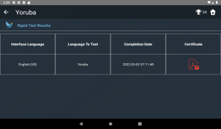 Yoruba Language Tests screenshot 3
