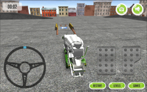 Construction Truck Parking 3D screenshot 1