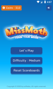 Miss Math : The mathematical game screenshot 1