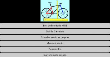 Medidas de bicicleta - mais screenshot 4