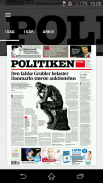 Politiken e-avisen screenshot 1