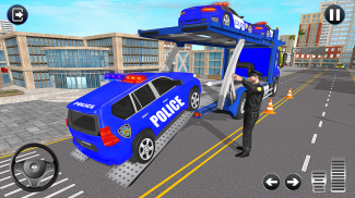 Grand Police Transport Truck screenshot 6