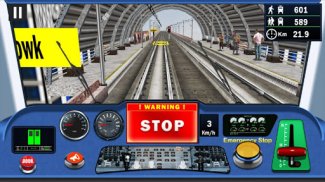 DelhiNCR MetroTrain Simulator screenshot 1