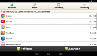 Cache Cleaner Easy(‪Deutsch‬) screenshot 5